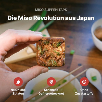 Original Premium Miso Suppen aus Japan (gefriergetrocknet) 10er Set