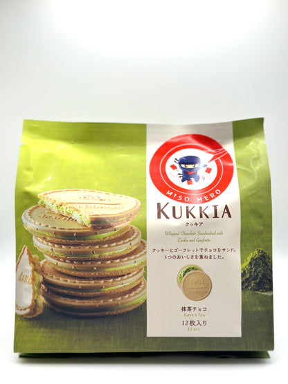 Original japanische Kukkia Matcha Waffeln